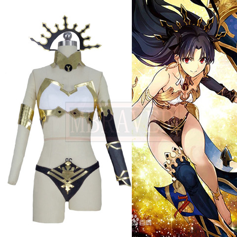 Bikini Sexy FGO Babylonia Ishtar, traje de baño para fiesta de Cumpleaños, Halloween, Cosplay personalizado de cualquier tamaño ► Foto 1/6