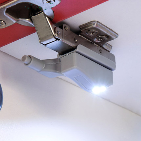 Lámpara LED con Sensor de bisagra, iluminación para armario de cocina, para el hogar Luz Nocturna, 4 Uds. ► Foto 1/6