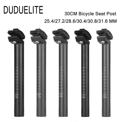 MTB Asiento de bicicleta de carretera de bicicleta sillín 25,4/27,2/28,6/30,4/30,8/31,6*350mm amortiguador de asiento de ciclismo tubo gran oferta ► Foto 1/6