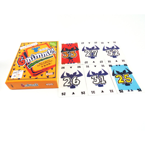 Juego de mesa de cartas para 2-10 jugadores, divertido mejor regalo para fiesta/juego familiar, Nimmt Take 6 ► Foto 1/6