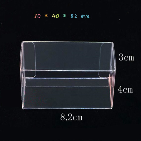 Cajas de Regalo transparentes de PVC, embalaje de recuerdo de boda, cajas de caramelos, caja de plástico de embalaje para tartas y macarrones ► Foto 1/6