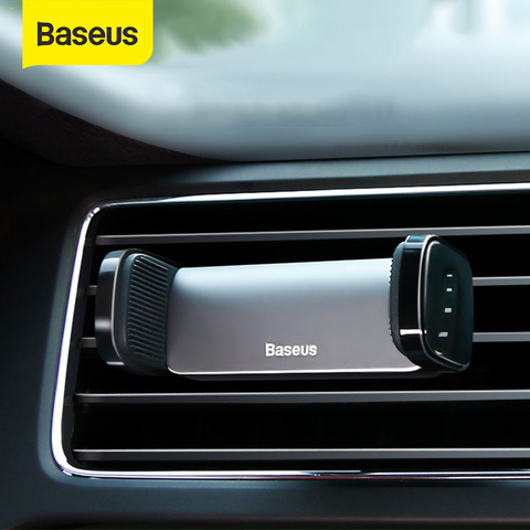 Baseus-Soporte de teléfono móvil Universal para coche, soporte para teléfono móvil, soporte para salida de aire ► Foto 1/6