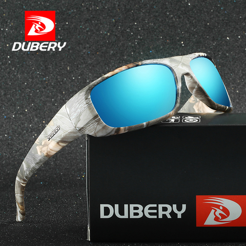 Marca DUBERY diseño hombres gafas polarizadas noche visión gafas de sol Retro de hombres de Sol de cristal para hombres UV400 tonos 1418 ► Foto 1/6