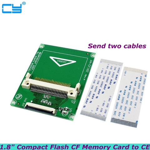 Tarjeta de memoria compacta Flash CF, 1,8 