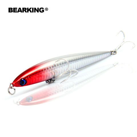 Bearking-Señuelos de Pesca, modelo 2017, cebo de pececillo, 125mm, 28g, crankbait ► Foto 1/6