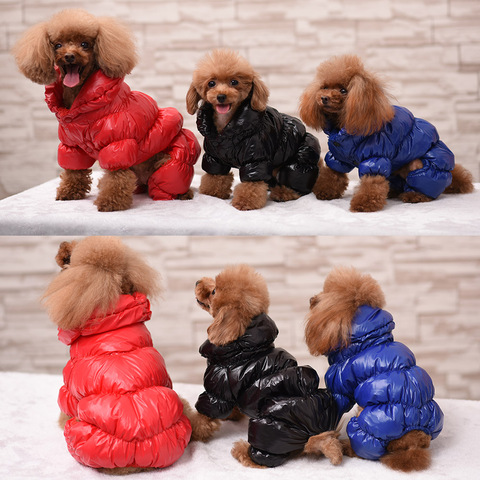 Ropa perro de lujo Bulldog francés Chihuahua York ropa de mascotas personalizada chaqueta abrigo perro ropa de invierno para perros y gatos pequeños ► Foto 1/6