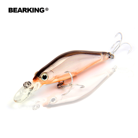 Pesca tackle caliente modelo 5 unids/lote bearking Pesca señuelos Shad, calidad profesional minnow cebos duros 6.5 cm/6g envío libre ► Foto 1/6