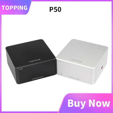 TOPPING-fuente de alimentación lineal P50 para amplificador D50S, A50, DX3 PRO, Compatible con voltaje Global de 115V/230V, fuente de alimentación de alta resolución ► Foto 1/6