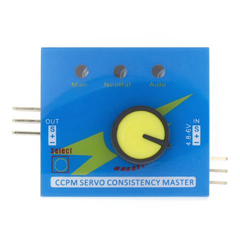 Probador Servo Multi 3CH ECS consistencia velocidad Controler CCPM Meter ► Foto 1/6