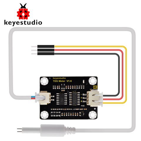 Medidor keyestudio TDS V1.0 Módulo de placa Filtro de medidor de agua Medición de calidad de agua para arduino unor3 ► Foto 1/5