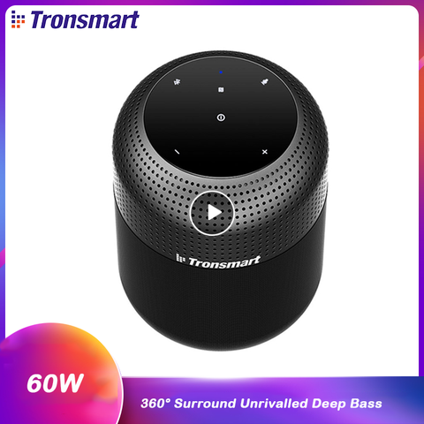 Tronsmart-altavoz inalámbrico T6 Max con Bluetooth, dispositivo de cine en casa resistente al agua, con graves profundos, 360, IPX5, NFC ► Foto 1/6