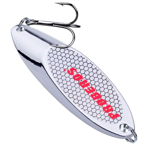 1px pesca Biats Metal cuchara señuelo 3g-35g Metal bajo cebos cuchara de plata señuelo de pesca 8 #-2 # gancho Metal señuelo pesca aparejos ► Foto 1/6