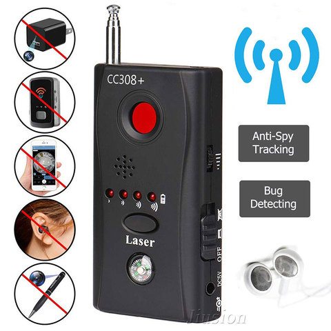 Minicámara oculta antiespía CC308 +, Detector de señal de Audio láser, WiFi RF de rango completo, pequeña, buscador de dispositivos GSM ► Foto 1/6