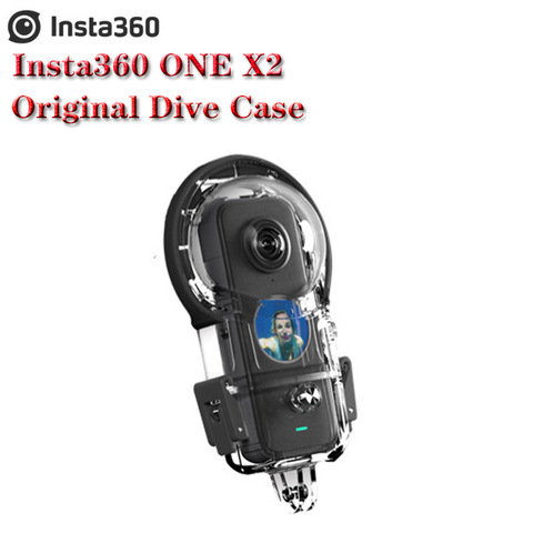 Insta360 ONE X2-funda de buceo, tapa de lente, protector de lente, cargador, adaptador de micrófono, funda de transporte, accesorios originales para One X 2 ► Foto 1/6