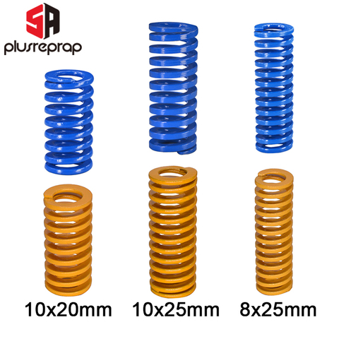 Resortes de cama calefactables, RESORTE DE COMPRESIÓN de carga ligera, resorte de extrusión DIY para impresora 3D CR-10 10S S4 Ender 3 MK8 ► Foto 1/6