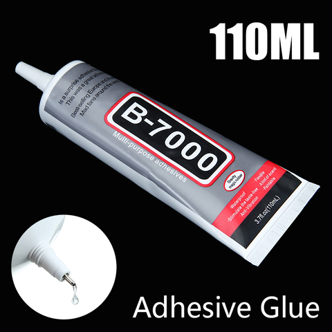 15/25/50/110ml B7000 súper pegamento líquido fuerte pegamento Gel tubo para DIY joyería uñas plástico electrónica reparación herramienta adhesiva ► Foto 1/6