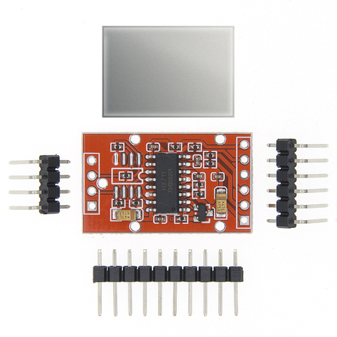 HX711-Módulo de Sensor de pesaje de conversión A/D de 24 bits, canal Dual, con Shied de Metal ► Foto 1/6