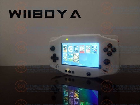 Juego Arcade WIIBOYA con pantalla LCD IPS de 4,3 pulgadas, Gameboy modificado por WII, Placa base con Doble joystick, sin Raspberry Pi, NO simulador ► Foto 1/1