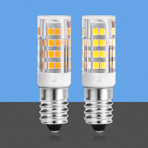 Mini bombilla LED E14 de cerámica, lámpara halógena de reemplazo para candelabro de cristal, refrigerador, 5W, 7W, 9W, 12W, 15W, 18W, 220V, SMD ► Foto 1/6