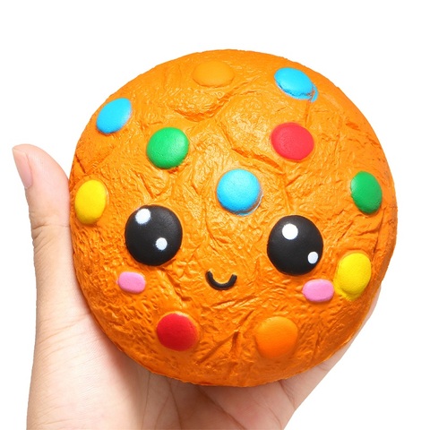 Jumbo blando pastel comida Galleta de Chocolate Squishies crema perfumada lento aumento juguete alivio del estrés de la fiesta de cumpleaños de los niños, regalo ► Foto 1/6