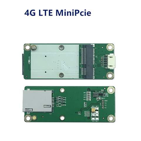 Módulo LTE de 4G adaptador Mini PCIe a USB con ranura para tarjeta SIM conector USB 2,0 de 4 pines PH2.0 para módulo Minipcie inalámbrico WWAN/LTE 3G/4G ► Foto 1/6