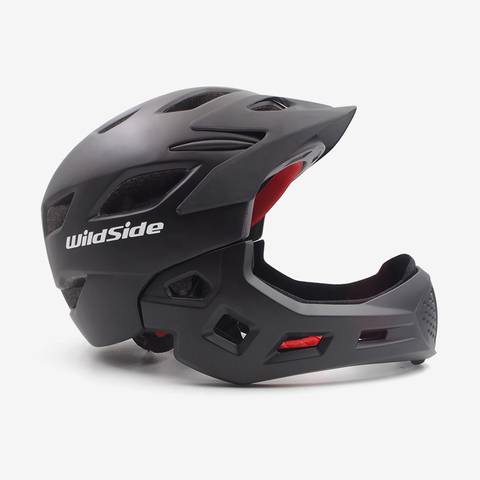 Casco de bicicleta para adultos y niños, todoterreno, vtt, trail mountain, mtb, montar todoterreno, seguridad, downhill, casco de montar para niños ► Foto 1/6