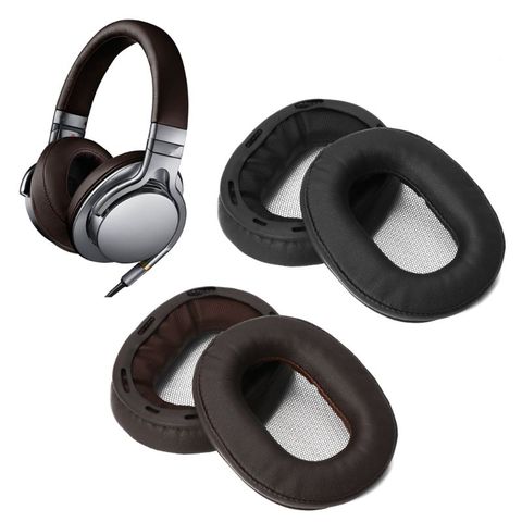 Almohadillas de repuesto orejera cojín para SONY MDR-1R MK2 1RBT 1ADAC MDR-1A 1ABT Proteína de cuero suave almohadilla auricular ► Foto 1/6