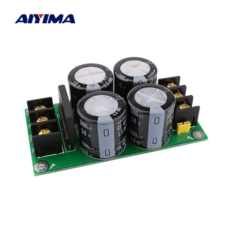 AIYIMA-Placa de filtro rectificador de potencia, Amplificador de potencia de Puente único de 3300uf/50V, Amplificador de sonido de Audio artesanal ► Foto 1/6