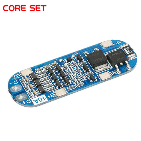 5 uds 3 S 10A 11,1 V 12V 12V 12,6 V 18650 Placa de cargador de batería de litio 18650, carga de la batería Li-Ion BMS módulo de protección ► Foto 1/5