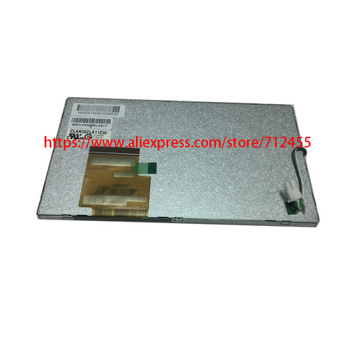 6,2 pulgadas CLAA062LA11CW pantalla Lcd/Digitalizador de Panel táctil para la navegación del coche DVD de pantalla táctil de 6,2 pulgadas panel 155mm * 88mm ► Foto 1/2