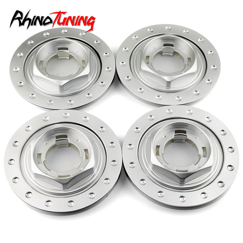 4 Uds 150mm 88mm 56mm tapas de cubo de rueda llanta Centro Hub Cap de plata Fit para RM RJ RM012 15 