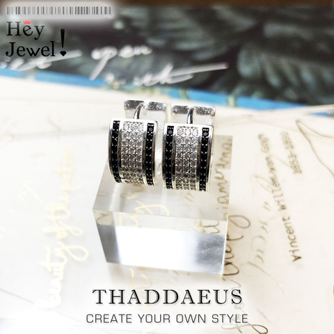 Con bisagras criollas Pendientes de aro, Thomas estilo glam moda buena jewerly para las mujeres, 2017 TS regalo en plata de ley 925, Super ofertas ► Foto 1/6