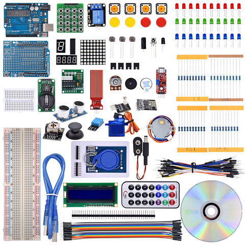 Kit de iniciación Rfid, versión mejorada con caja de venta al por menor para Arduino R3 ► Foto 1/1