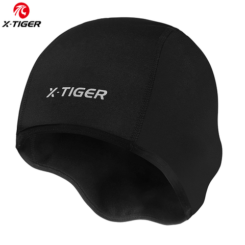 X-TIGER invierno cálido polar gorras de ciclismo bufanda para esquí bicicleta MTB bicicleta pasamontañas sombreros a prueba de viento a prueba de nieve sombreros de la motocicleta de la bicicleta ciclismo sombrero ► Foto 1/6