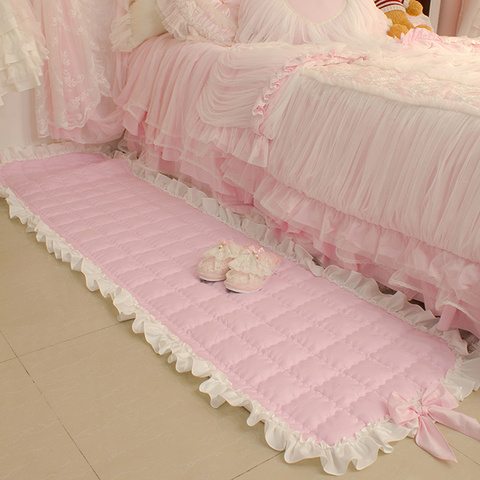 Alfombra romántica superadorable para sala de estar, lazo para alfombra con sala de estar, dormitorio, estera de sofá ► Foto 1/5