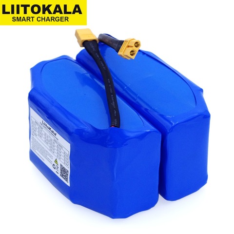 36 V 4.4Ah 4400 mah de alto drenaje 2 ruedas scooter Eléctrico autoequilibrio batería de litio para autoequilibrio se adapta a 6,5 