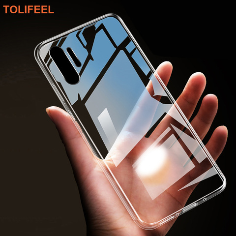 TOLIFEEL-funda de protección para Realme 6 5 3 2 Pro, funda de silicona suave de TPU, transparente, ajustada, para Realme 6i 5i 3i 5S X50m X50 XT X2 C1 C2 C3 ► Foto 1/6