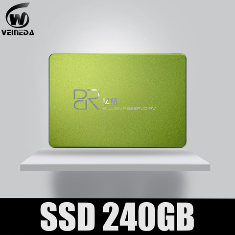 Disco duro interno para ordenador portátil y tablet pc, disco duro de estado sólido, BR ssd, 2,5 pulgadas, 60gb, 120 gb, 240 TLC SATA3 ► Foto 1/6