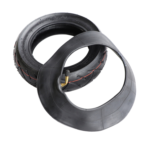 Tubo interno de llanta para patinete eléctrico KUGOO M4 PRO, 10x3,0 pulgadas, neumático plegable de 10x3,0 ► Foto 1/6