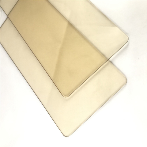 Placa de cristal transparente microcristalina de cerámica, placa de horno microondas, panel de chimenea, vidrio refractario, 50x80mm ► Foto 1/4