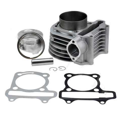 ZHUANGQIAO-Kit de cilindro de gran cilindro de 61mm para Scooters chinos, piezas de motor de Scooter ATV, 150cc, Gy6, 152qmi, 157qmj, 125 ► Foto 1/6