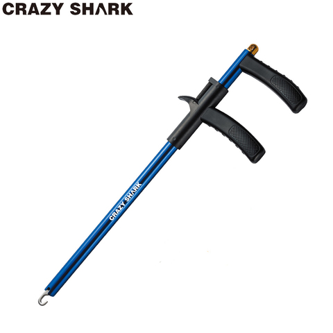 Extractor de anzuelos de aluminio CrazyShark, ligero separador de anzuelos, herramientas de desacoplamiento portátiles, ideal para pescar 34,6 cm ► Foto 1/6