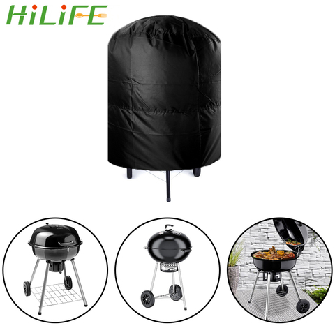 HILIFE-cubierta protectora para parrilla de barbacoa, antipolvo, impermeable, para exterior, acampada, 8cm/80x66x100cm ► Foto 1/6