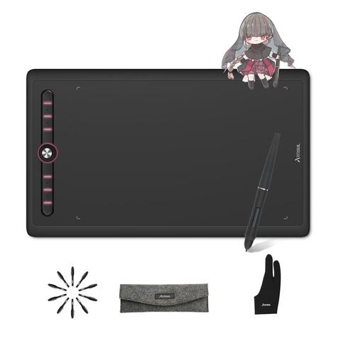 Artisul-Tableta de bolígrafo gráfico Digital M0610 Pro, sin batería, para dibujo y reproducción de OSU, con 8 teclas Express y tecla de función de Dial ► Foto 1/6