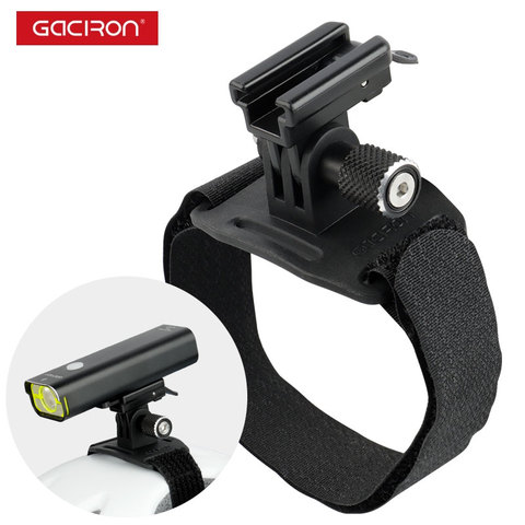 Gaciron-Soporte de luz de ciclismo H15/H03/ H07, soporte de lámpara frontal de bicicleta, adaptador de montaje rápido y liberación ► Foto 1/6