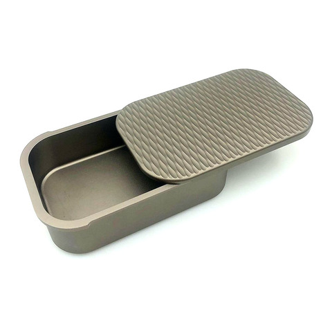 Caja de almacenamiento de aluminio EDC, herramienta pequeña multifunción para exteriores ► Foto 1/6
