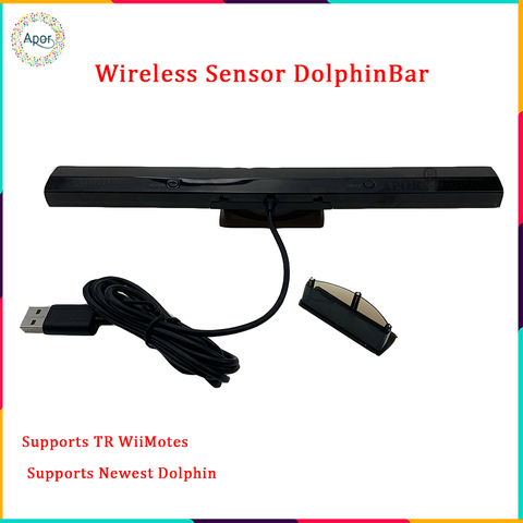 Mando inalámbrico remoto MayFlash DolphinBar para Wii, control de juego para Windows, PC, Bluetooth, para GC, novedad de 2022, envío directo ► Foto 1/6