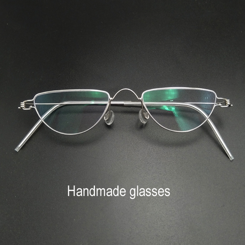 Wizard-gafas de lectura de ojos de gato Albus Dumbledore, graduadas, miopía óptica, hechas a mano ► Foto 1/6