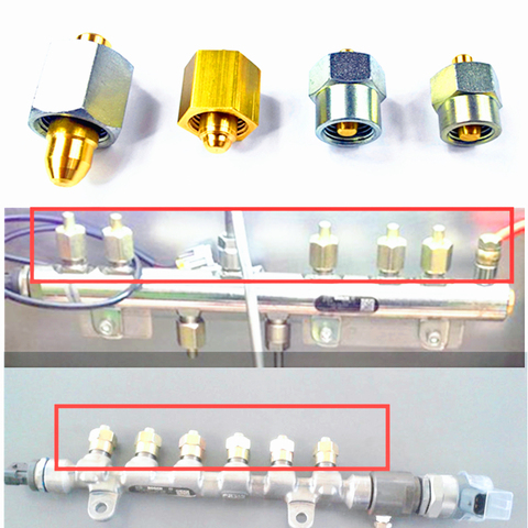 Common Rail enchufe para Common Rail, Common Rail inyector de combustible, inyector Common Rail tubo bloque herramienta ► Foto 1/4
