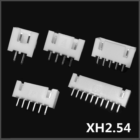 40 Uds XH2.54 2,54mm Pin de conector cabezal pin recto 2p-12p total de 11 tipos ► Foto 1/5